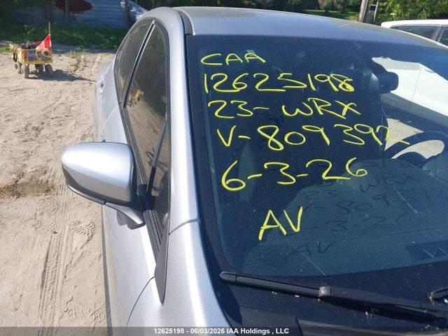 Aukcja sprzedaży 2023 Subaru Wrx, vin: JF1VBAA64P9809392, numer aukcji: 12625198