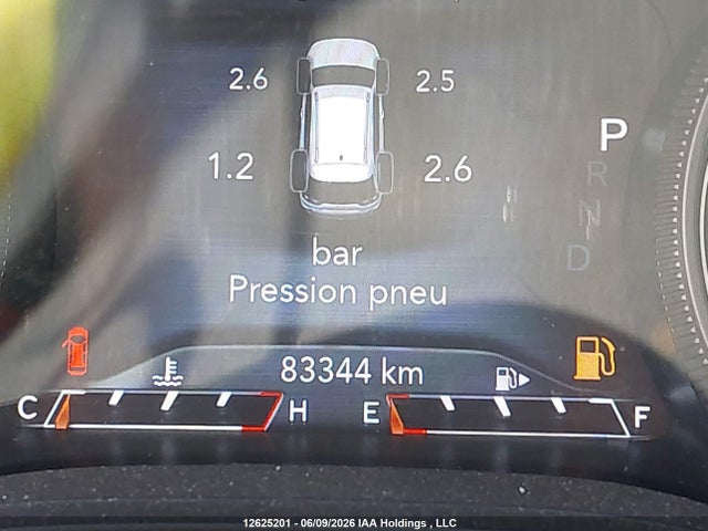 12625201 :رقم المزاد ، 1C4PJMMX2ND518007 vin ، 2022 Jeep Cherokee Latitude Lux مزاد بيع