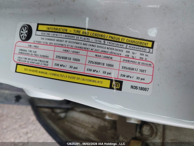 12625201 :رقم المزاد ، 1C4PJMMX2ND518007 vin ، 2022 Jeep Cherokee Latitude Lux مزاد بيع