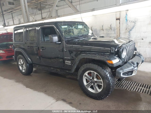 12625213 :رقم المزاد ، 1C4HJXEG2MW620446 vin ، 2021 Jeep Wrangler Unlimited Sahara مزاد بيع