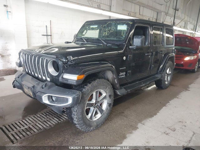 12625213 :رقم المزاد ، 1C4HJXEG2MW620446 vin ، 2021 Jeep Wrangler Unlimited Sahara مزاد بيع