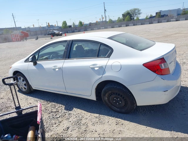 2012 Honda Civic Lx მანქანა იყიდება აუქციონზე, vin: 2HGFB2F46CH112202, აუქციონის ნომერი: 12625238