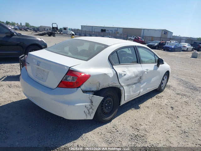 2012 Honda Civic Lx მანქანა იყიდება აუქციონზე, vin: 2HGFB2F46CH112202, აუქციონის ნომერი: 12625238