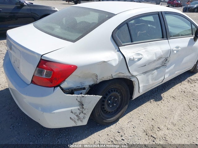 2012 Honda Civic Lx მანქანა იყიდება აუქციონზე, vin: 2HGFB2F46CH112202, აუქციონის ნომერი: 12625238