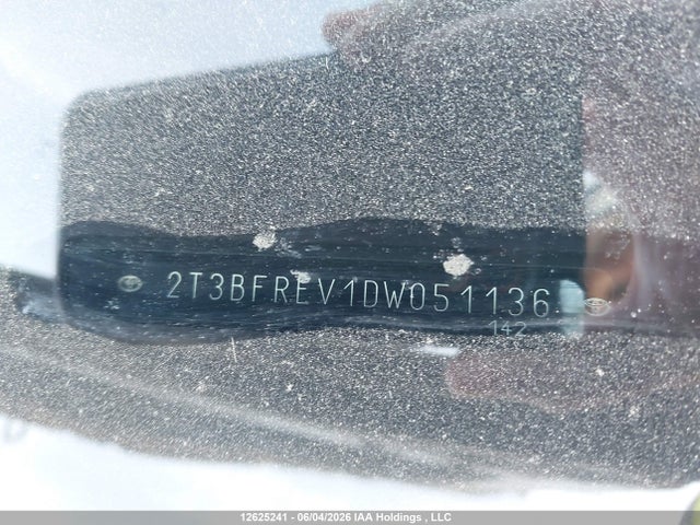 Aukcja sprzedaży 2013 Toyota Rav4 Le, vin: 2T3BFREV1DW051136, numer aukcji: 12625241