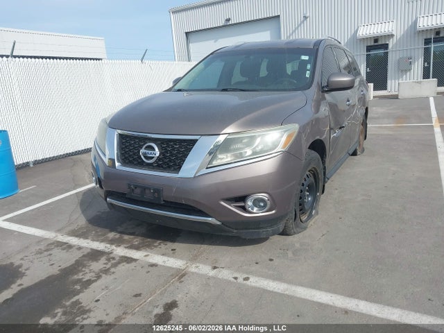 2014 Nissan Pathfinder Platinum/s/sl/sv მანქანა იყიდება აუქციონზე, vin: 5N1AR2MM0EC734061, აუქციონის ნომერი: 12625245