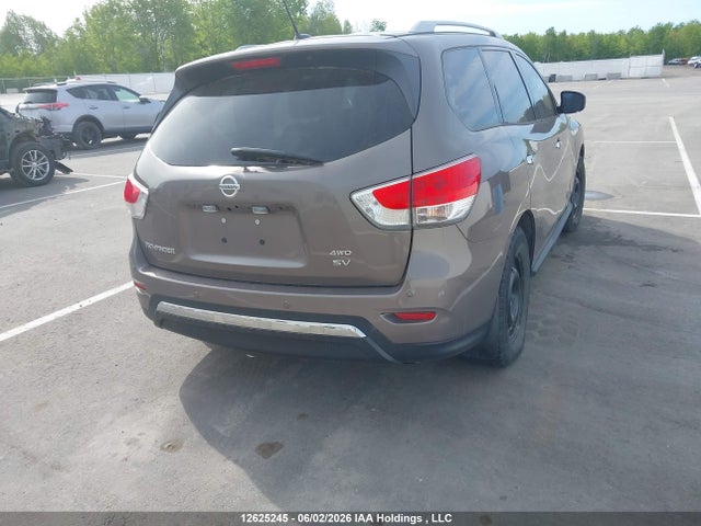 2014 Nissan Pathfinder Platinum/s/sl/sv მანქანა იყიდება აუქციონზე, vin: 5N1AR2MM0EC734061, აუქციონის ნომერი: 12625245