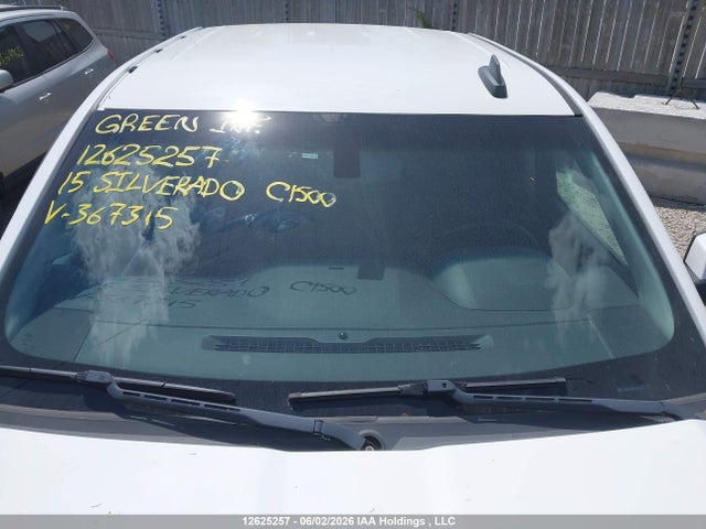 12625257 :رقم المزاد ، 1GCRCREH8FZ367315 vin ، 2015 Chevrolet Silverado C1500 Lt مزاد بيع