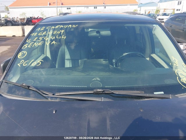 12620709 :رقم المزاد ، 2C4RDGDG2CR254444 vin ، 2012 Dodge Grand Caravan Crew مزاد بيع