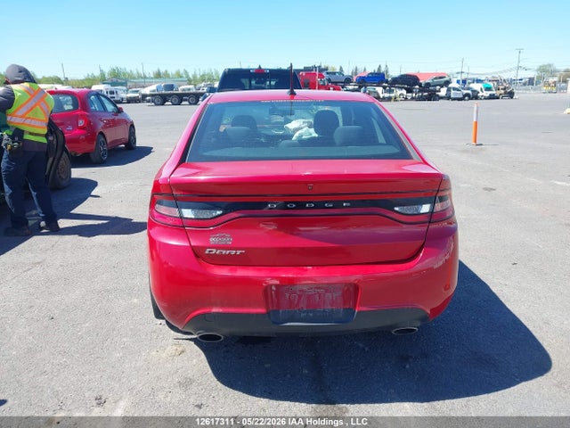 12617311 :رقم المزاد ، 1C3CDFBB4FD278411 vin ، 2015 Dodge Dart Sxt مزاد بيع