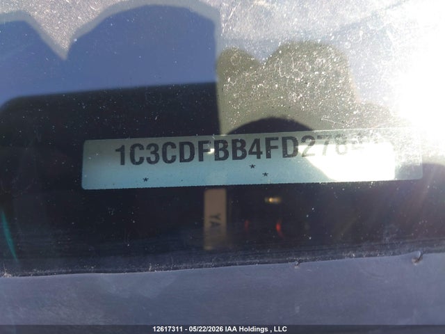 12617311 :رقم المزاد ، 1C3CDFBB4FD278411 vin ، 2015 Dodge Dart Sxt مزاد بيع