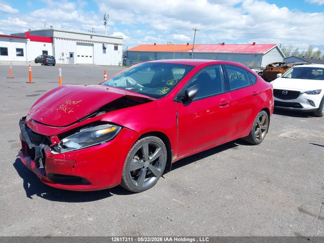 12617311 :رقم المزاد ، 1C3CDFBB4FD278411 vin ، 2015 Dodge Dart Sxt مزاد بيع