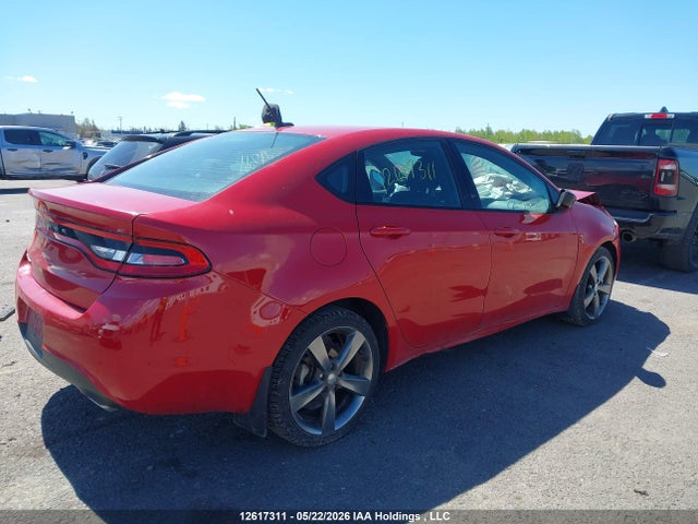 12617311 :رقم المزاد ، 1C3CDFBB4FD278411 vin ، 2015 Dodge Dart Sxt مزاد بيع