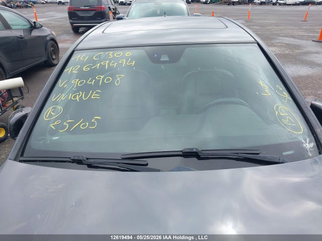 12619494 :رقم المزاد ، WDDGF8AB8EA904908 vin ، 2014 Mercedes-benz C 300 4matic مزاد بيع