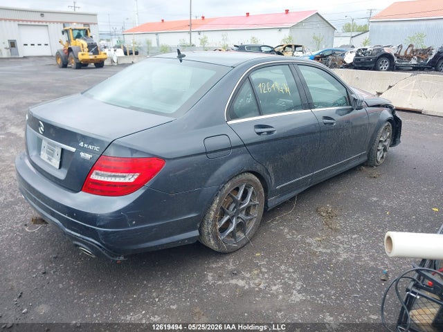 12619494 :رقم المزاد ، WDDGF8AB8EA904908 vin ، 2014 Mercedes-benz C 300 4matic مزاد بيع