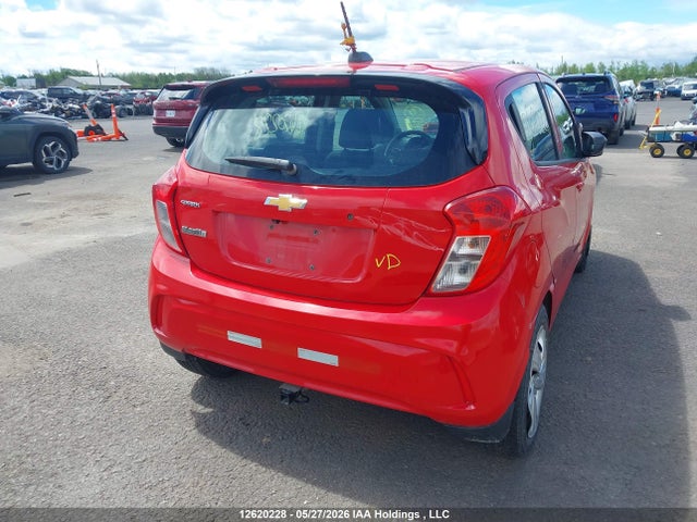 2019 Chevrolet Spark Ls Manual მანქანა იყიდება აუქციონზე, vin: KL8CA6SA0KC713672, აუქციონის ნომერი: 12620228