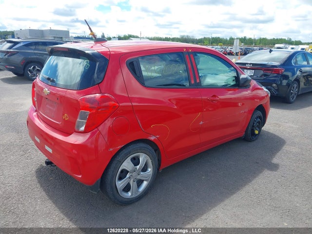2019 Chevrolet Spark Ls Manual მანქანა იყიდება აუქციონზე, vin: KL8CA6SA0KC713672, აუქციონის ნომერი: 12620228