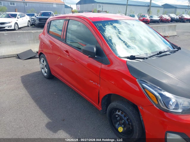 2019 Chevrolet Spark Ls Manual მანქანა იყიდება აუქციონზე, vin: KL8CA6SA0KC713672, აუქციონის ნომერი: 12620228