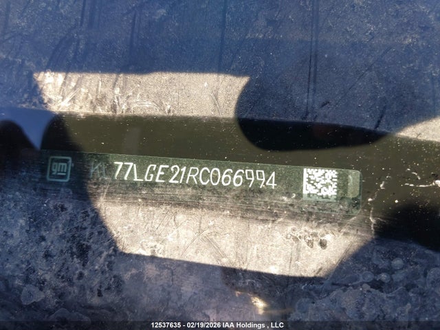 Продажа на аукционе авто 2024 Chevrolet Trax 1rs, vin: KL77LGE21RC066994, номер лота: 12537635
