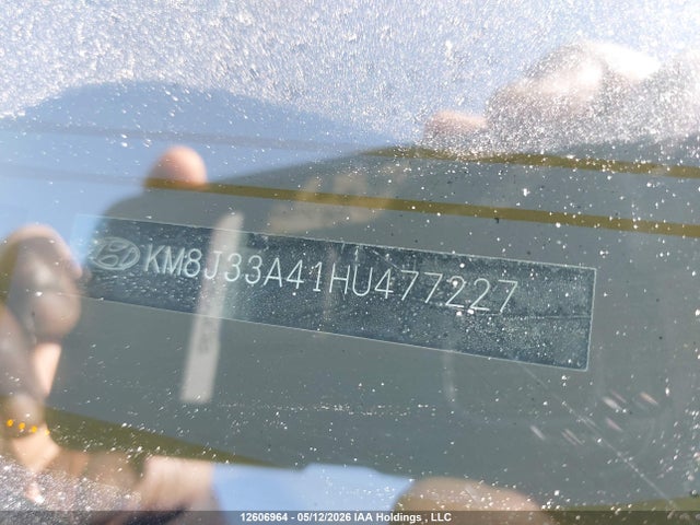 12606964 :رقم المزاد ، KM8J33A41HU477227 vin ، 2017 Hyundai Tucson Se مزاد بيع