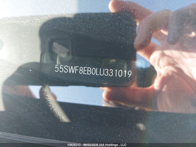 Продажа на аукционе авто 2020 Mercedes-benz , vin: 55SWF8EB0LU331019, номер лота: 12625313