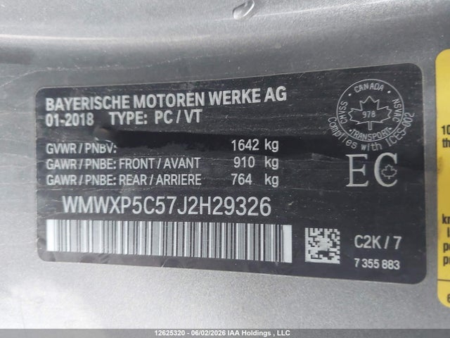 Mini Cooper 2018 WMWXP5C57J2H29326 Image 9