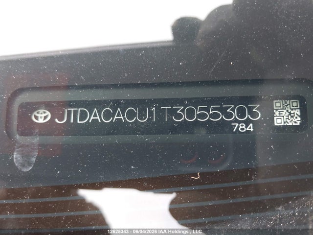 Продажа на аукционе авто 2026 Toyota Prius Plug-in Hybrid Se, vin: JTDACACU1T3055303, номер лота: 12625343
