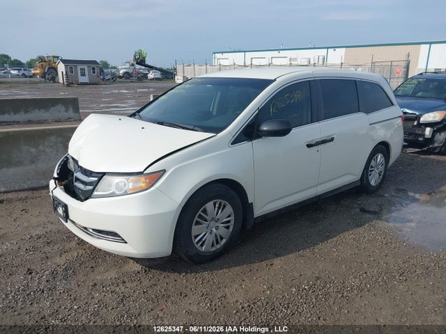 2016 Honda Odyssey Lx მანქანა იყიდება აუქციონზე, vin: 5FNRL5H28GB505801, აუქციონის ნომერი: 12625347