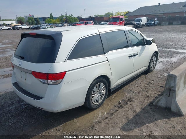 2016 Honda Odyssey Lx მანქანა იყიდება აუქციონზე, vin: 5FNRL5H28GB505801, აუქციონის ნომერი: 12625347