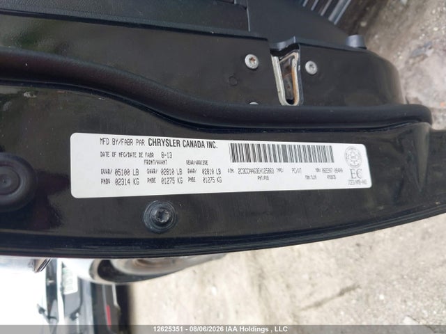 Chrysler 300 Touring 2014 2C3CCAAG3EH125863 Image 9