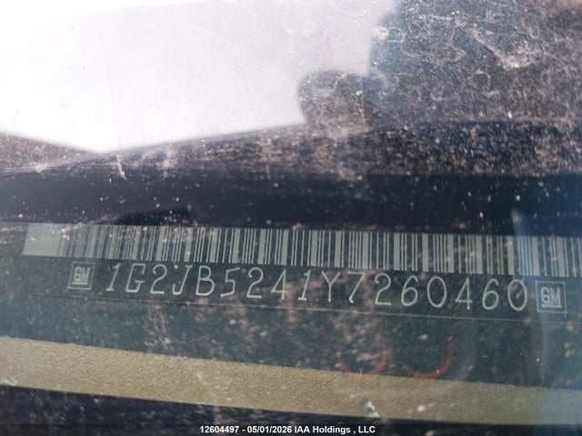 Продаж на аукціоні авто 2000 Pontiac Sunfire Se, vin: 1G2JB5241Y7260460, номер лоту: 12604497