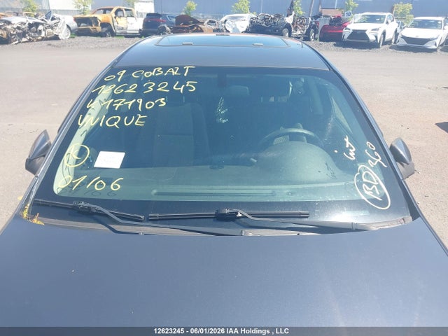 12623245 :رقم المزاد ، 1G1AT55H097171903 vin ، 2009 Chevrolet Cobalt Lt مزاد بيع