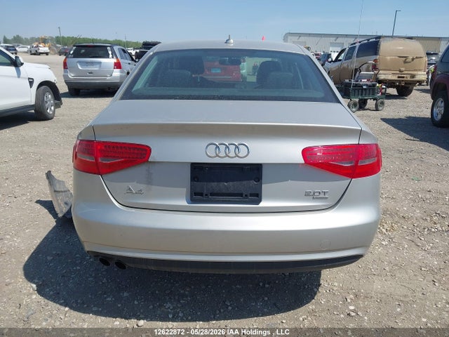 2013 Audi A4 2.0t მანქანა იყიდება აუქციონზე, vin: WAUBFCFL5DN004643, აუქციონის ნომერი: 12622872