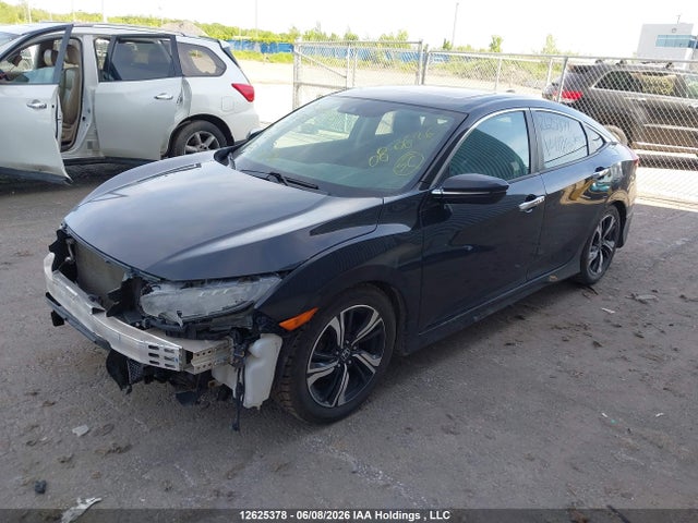 12625378 :رقم المزاد ، 2HGFC1F91GH112620 vin ، 2016 Honda Civic Touring مزاد بيع