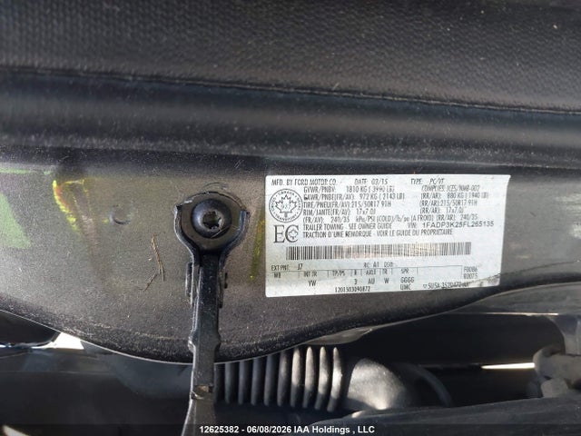 Aukcja sprzedaży 2015 Ford Focus Se, vin: 1FADP3K25FL265135, numer aukcji: 12625382