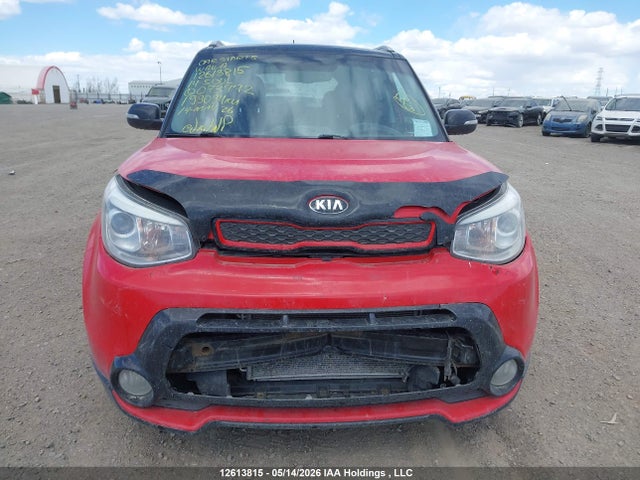 2014 Kia Soul Sx/sx Luxury/two-tone Fathom Blue/white Special Edition/two-tone Inferno Red მანქანა იყიდება აუქციონზე, vin: KNDJX3A56E7073772, აუქციონის ნომერი: 12613815