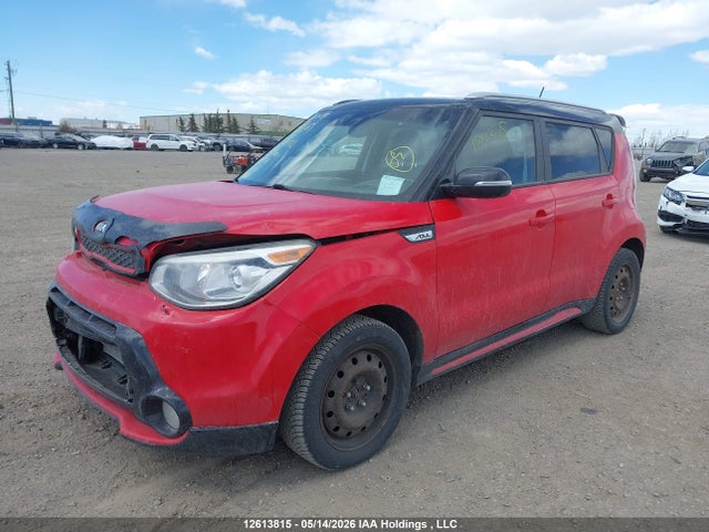 2014 Kia Soul Sx/sx Luxury/two-tone Fathom Blue/white Special Edition/two-tone Inferno Red მანქანა იყიდება აუქციონზე, vin: KNDJX3A56E7073772, აუქციონის ნომერი: 12613815