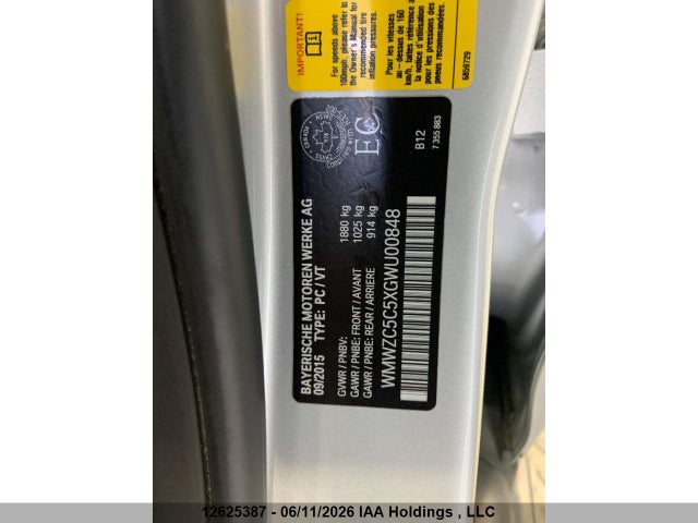 Mini Cooper S Countryman 2016 WMWZC5C5XGWU00848 Image 12