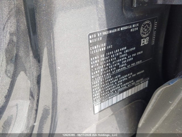 3VV8C7B23TM048337 Volkswagen TAOS S