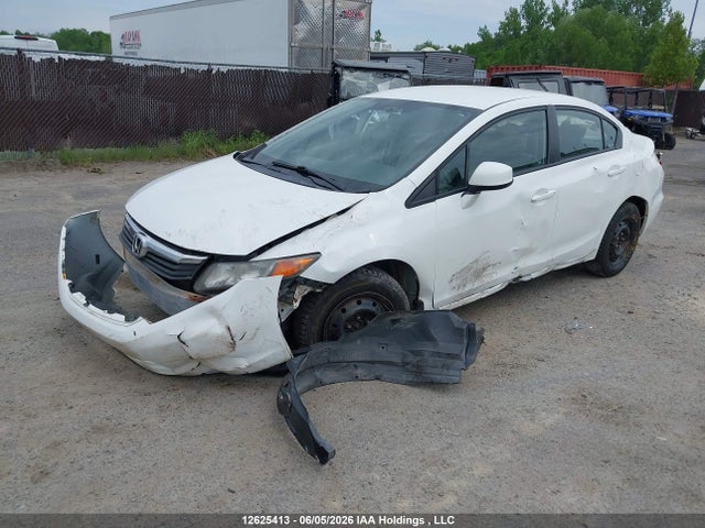 2012 Honda Civic მანქანა იყიდება აუქციონზე, vin: 2HGFB2F44CH049343, აუქციონის ნომერი: 12625413