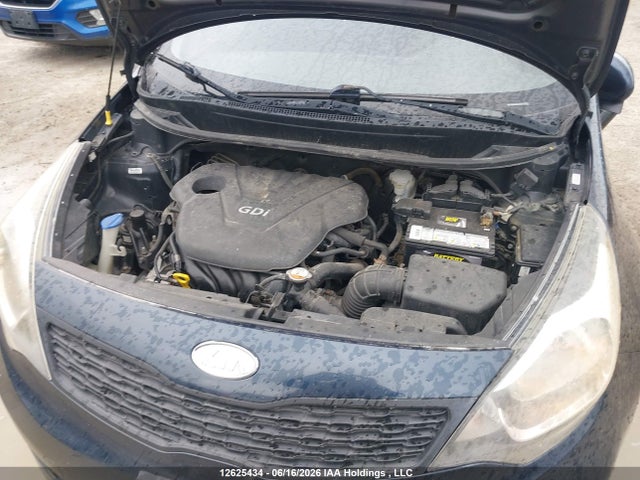 2012 Kia Rio Lx მანქანა იყიდება აუქციონზე, vin: KNADM4A37C6073418, აუქციონის ნომერი: 12625434