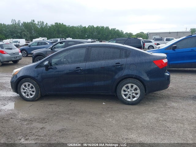 2012 Kia Rio Lx მანქანა იყიდება აუქციონზე, vin: KNADM4A37C6073418, აუქციონის ნომერი: 12625434