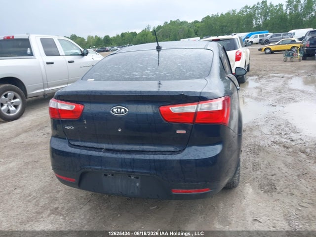 2012 Kia Rio Lx მანქანა იყიდება აუქციონზე, vin: KNADM4A37C6073418, აუქციონის ნომერი: 12625434