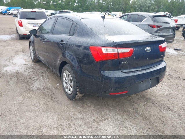 2012 Kia Rio Lx მანქანა იყიდება აუქციონზე, vin: KNADM4A37C6073418, აუქციონის ნომერი: 12625434