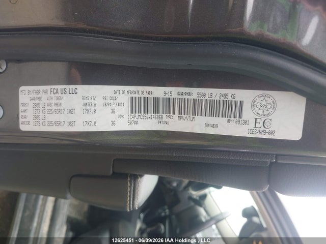 Aukcja sprzedaży 2016 Jeep Cherokee Latitude, vin: 1C4PJMCS5GW146868, numer aukcji: 12625451