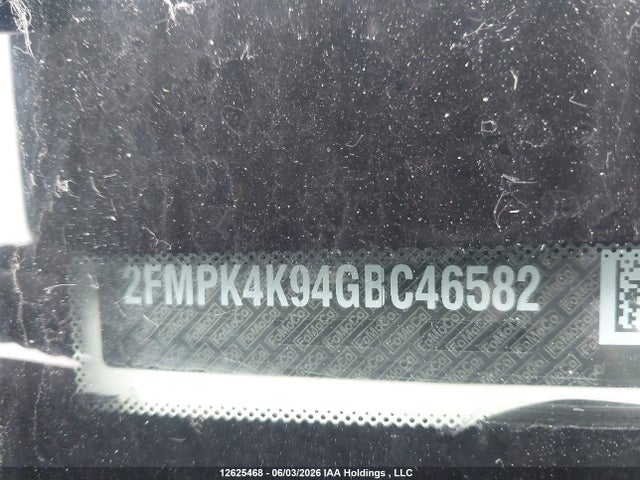 2FMPK4K94GBC46582 Ford Edge Titanium