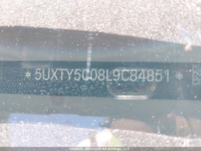 12625476 :رقم المزاد ، 5UXTY5C08L9C84851 vin ، 2020 Bmw X3 Xdrive30i مزاد بيع