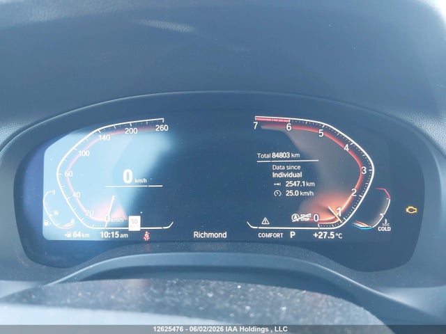 12625476 :رقم المزاد ، 5UXTY5C08L9C84851 vin ، 2020 Bmw X3 Xdrive30i مزاد بيع