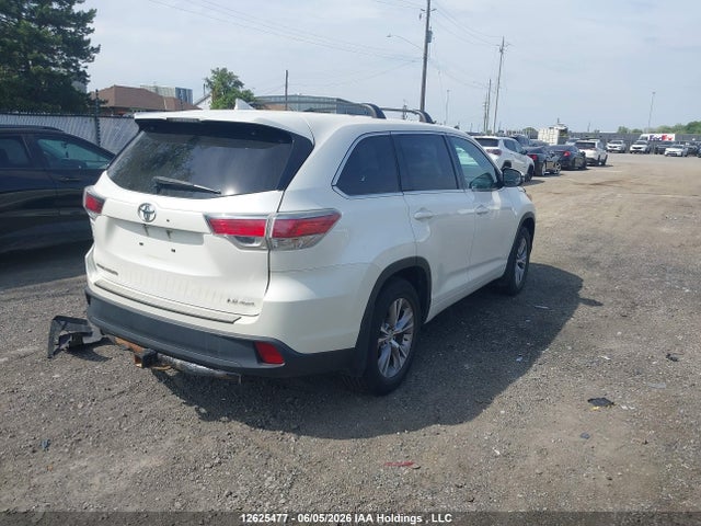 Продажа на аукционе авто 2015 Toyota Highlander Le/le Plus, vin: 5TDBKRFH7FS202845, номер лота: 12625477