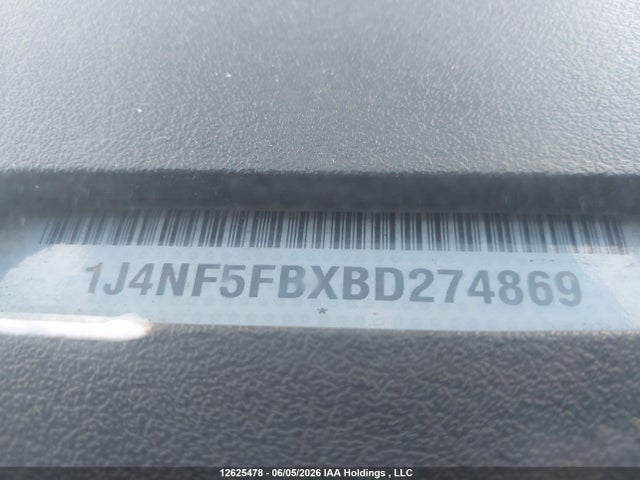 Aukcja sprzedaży 2011 Jeep Compass Limited, vin: 1J4NF5FBXBD274869, numer aukcji: 12625478